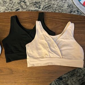 Kindred Braverly Organic Cotton Nursing and Sleeping Bras (set of two)